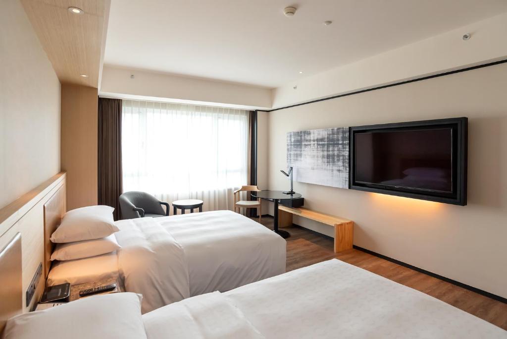 Sheraton Taoyuan Hotel - Chambre Jumelle De Luxe