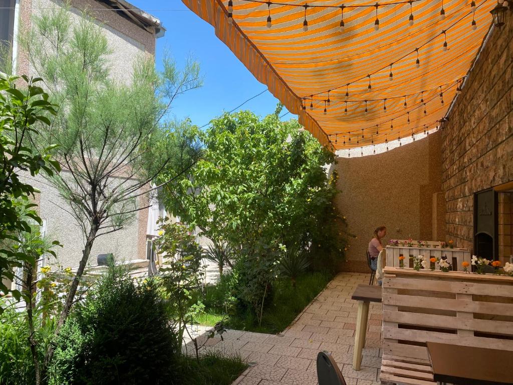 Zahrada ubytování Guesthouse Aygestan