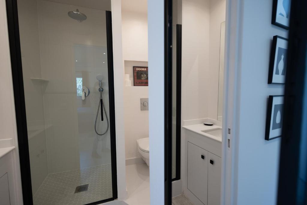Koupelna v ubytování La Métairie - Guesthouse