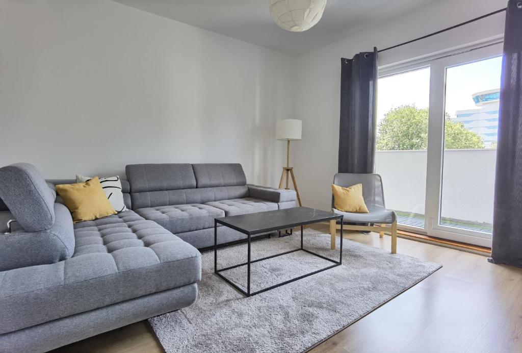 Et opholdsområde på Apartment Fila