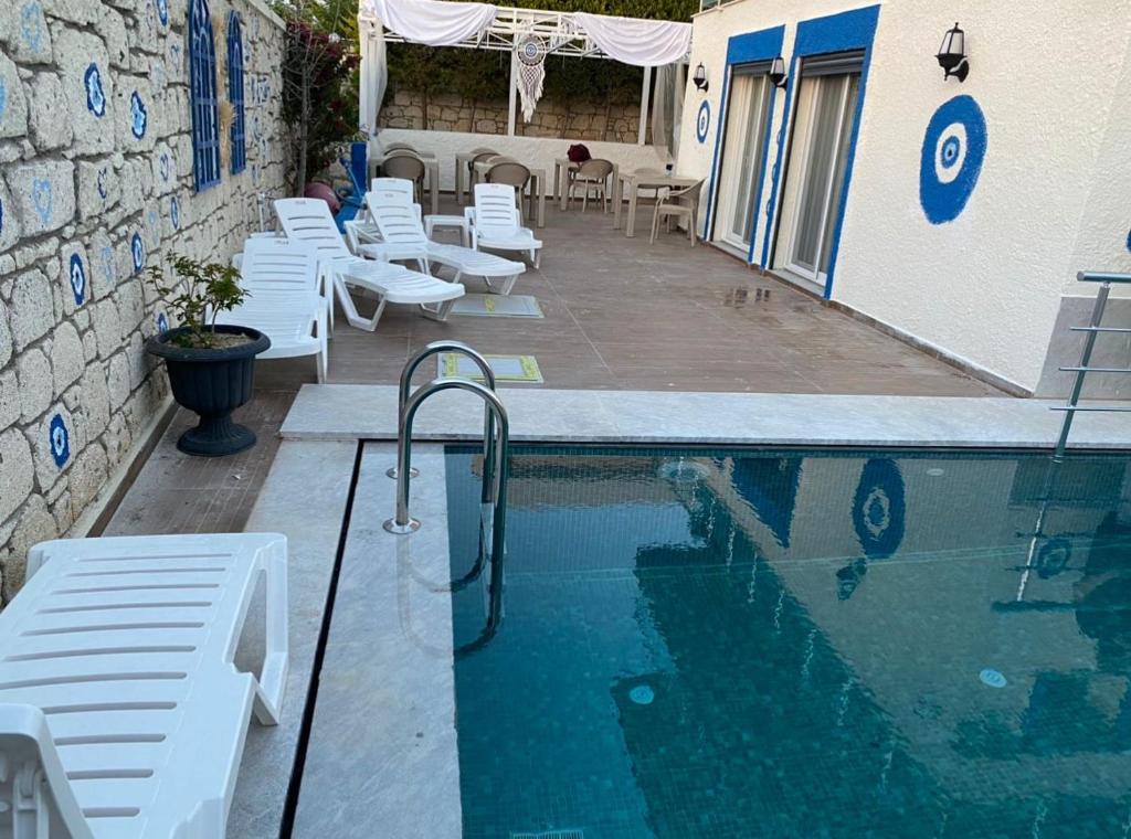 Bazén v ubytování The Escape Hotel Alacati nebo v jeho okolí