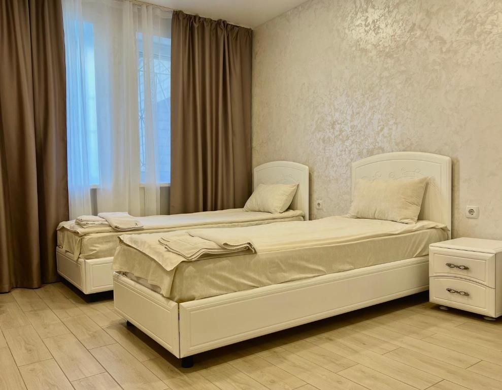 Postel nebo postele na pokoji v ubytování Hotel Lime