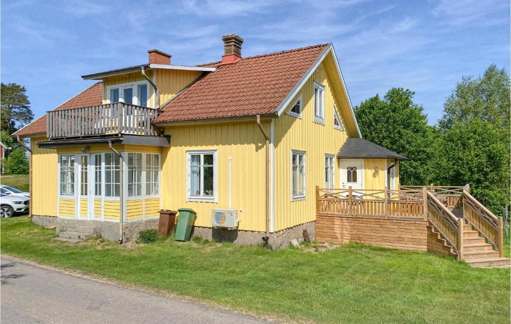 Budova, kde se prázdninový dům nachází
