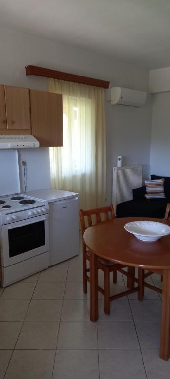 Kuchyň nebo kuchyňský kout v ubytování SPIROS HOME