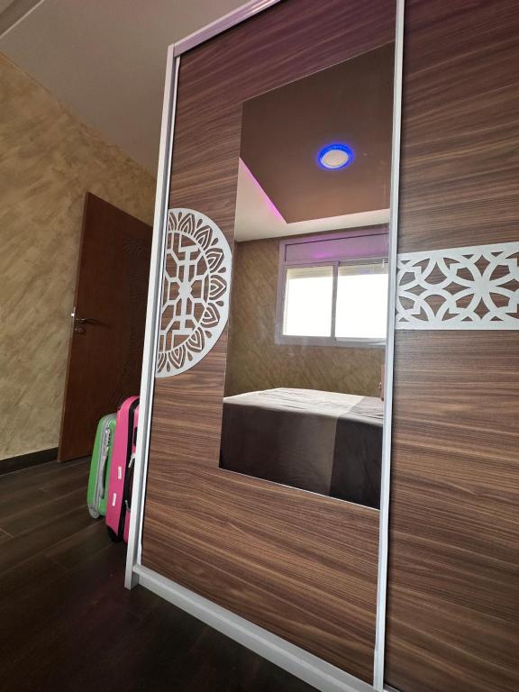 Postel nebo postele na pokoji v ubytování Pink House Martil