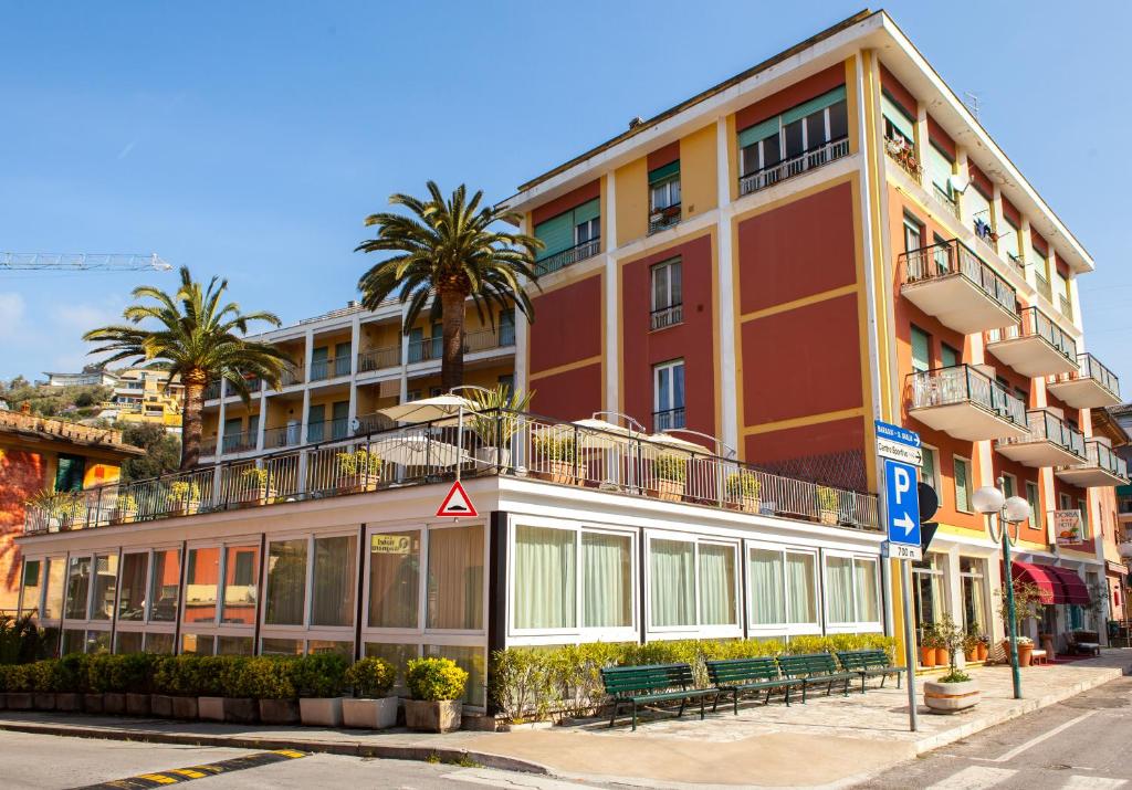 Budova, kde se hotel nachází