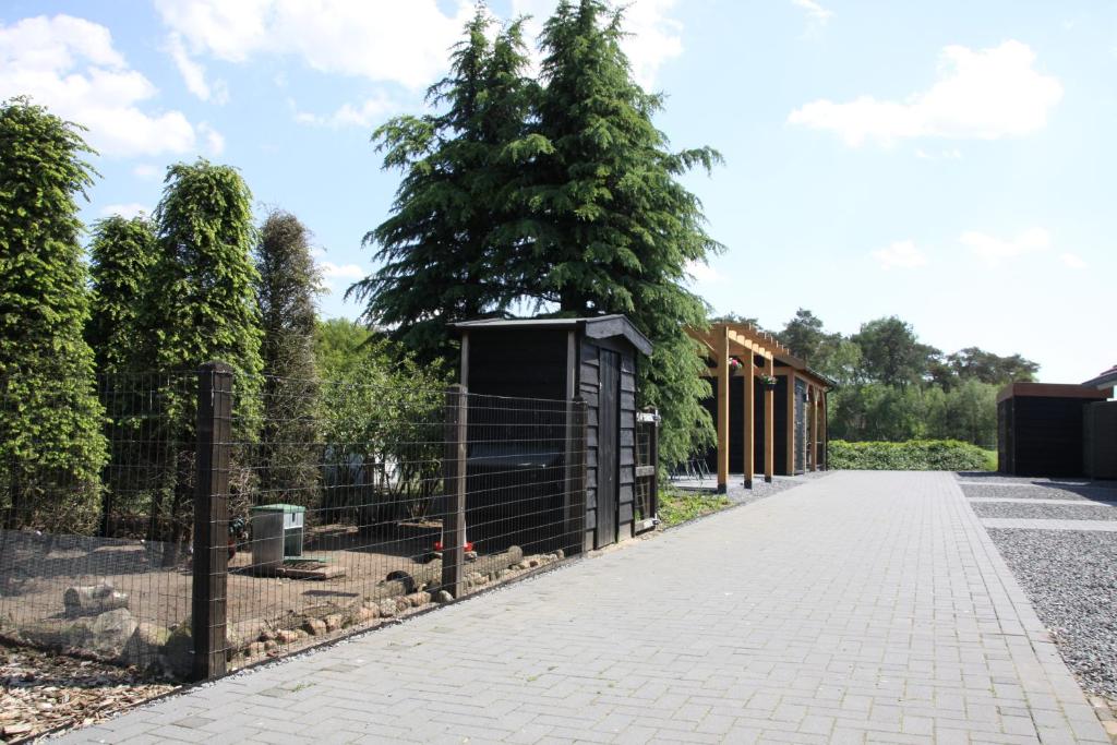 Zahrada ubytování B&B Hoeve de Veldmaat