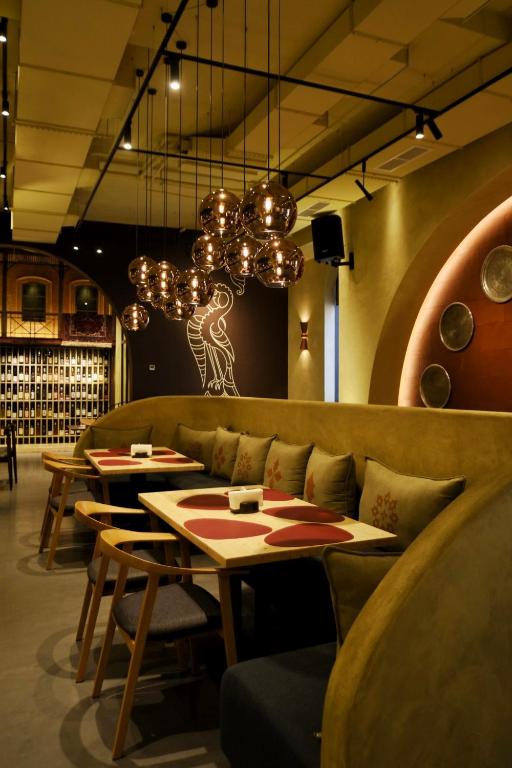 Posezení v ubytování KUMA Hotel Gyumri