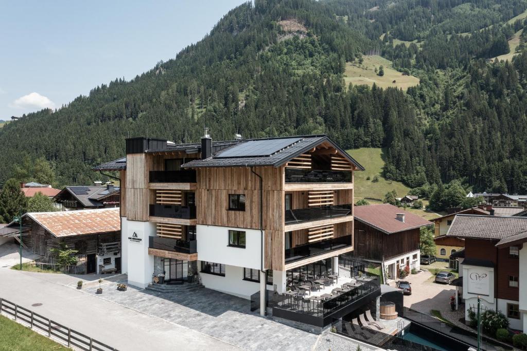 Nespecifikovaný výhled na hory nebo výhled na hory při pohledu z bed and breakfast