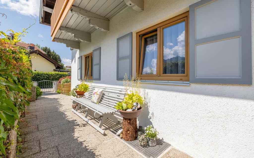 Zahrada ubytování Ferienwohnung Schnappenblick