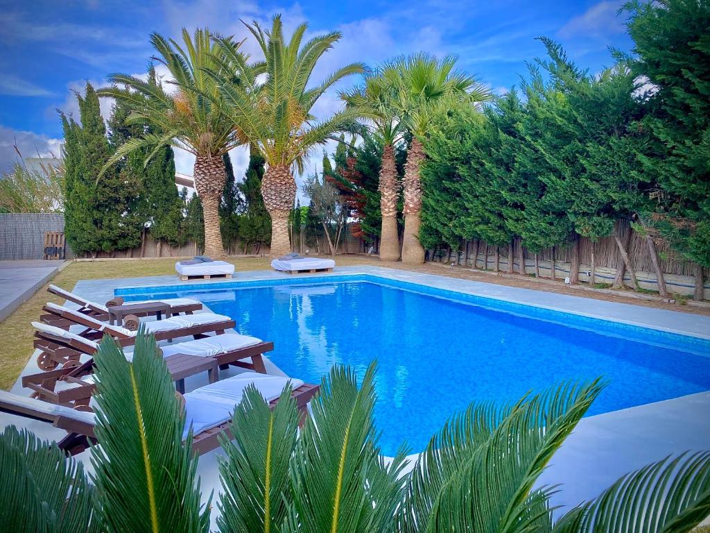 Can miami modern house close platja den bossa, Sant Jordi ...