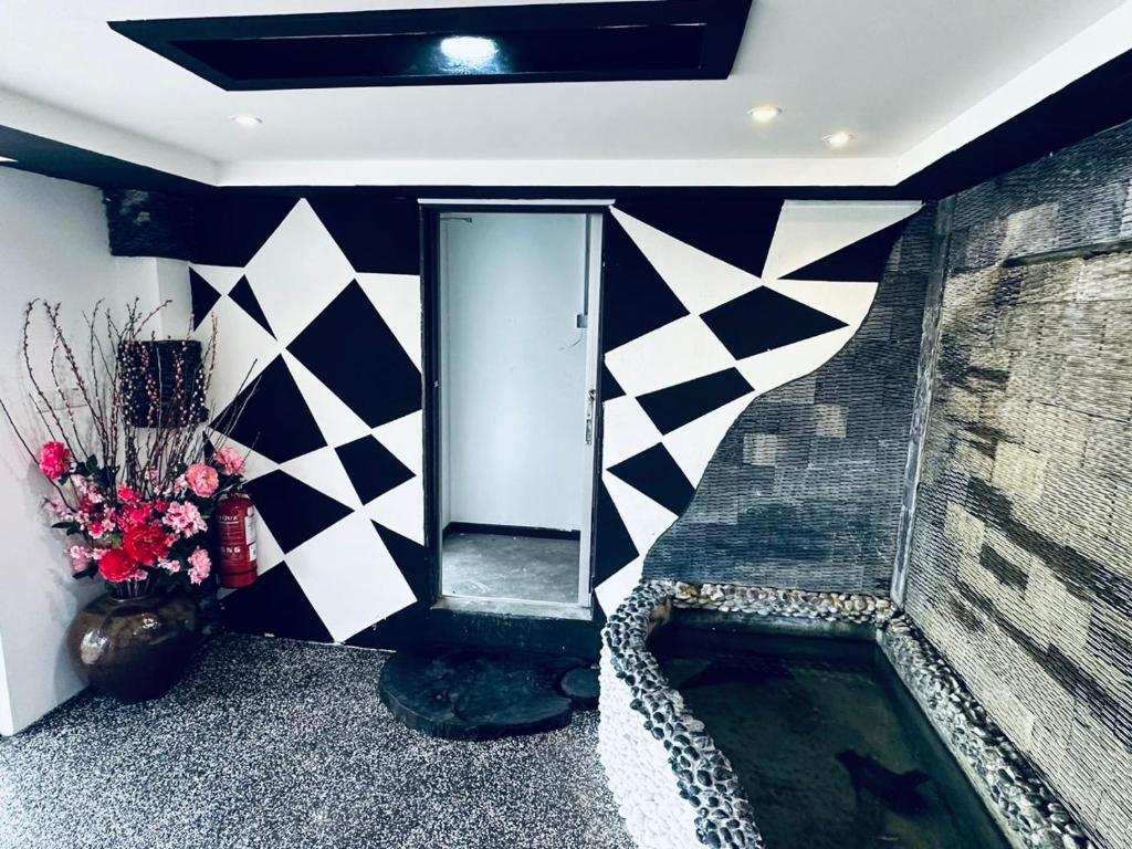Koupelna v ubytování Kuu Inn Motel