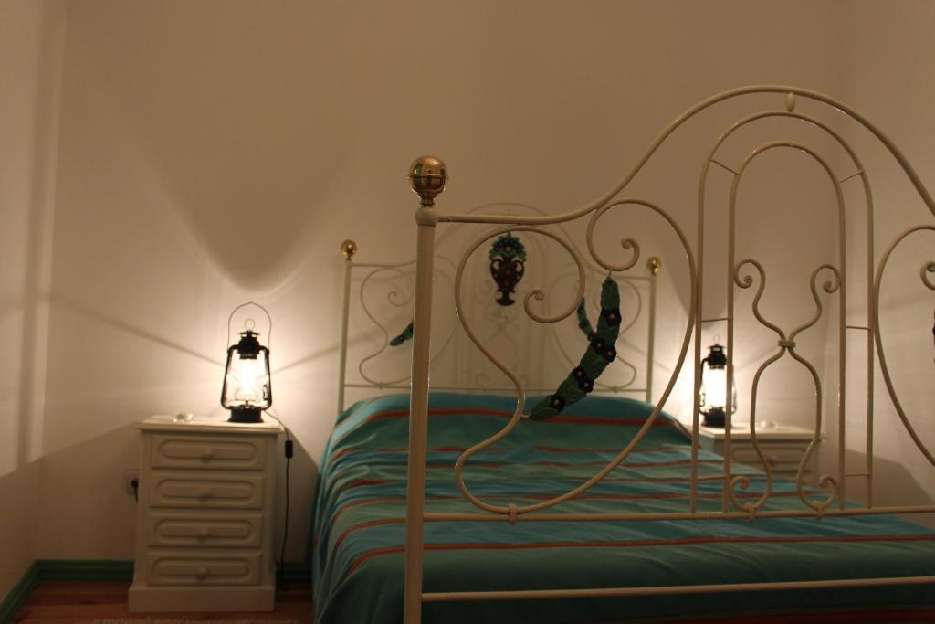 Postel nebo postele na pokoji v ubytování Casa de Tagarro
