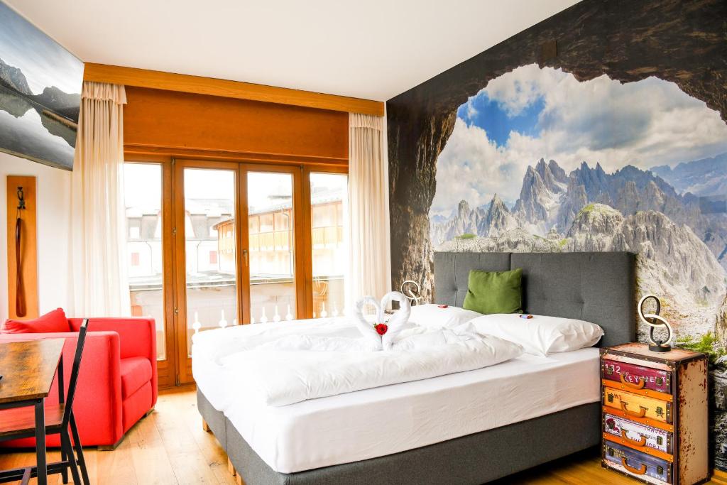 Postel nebo postele na pokoji v ubytování Guesthouse Rosengarten