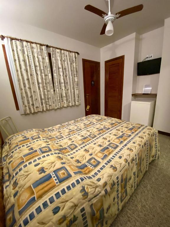 Postel nebo postele na pokoji v ubytování Pousada Só Natureza