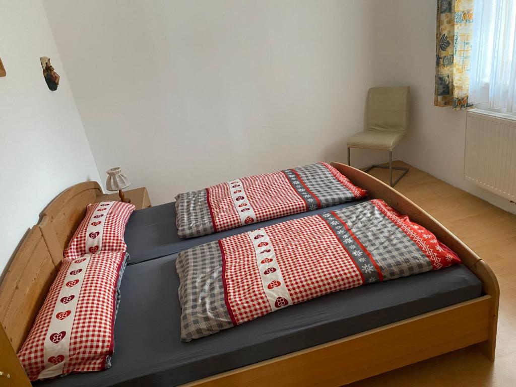 Postel nebo postele na pokoji v ubytování Ferienwohnung Lehen