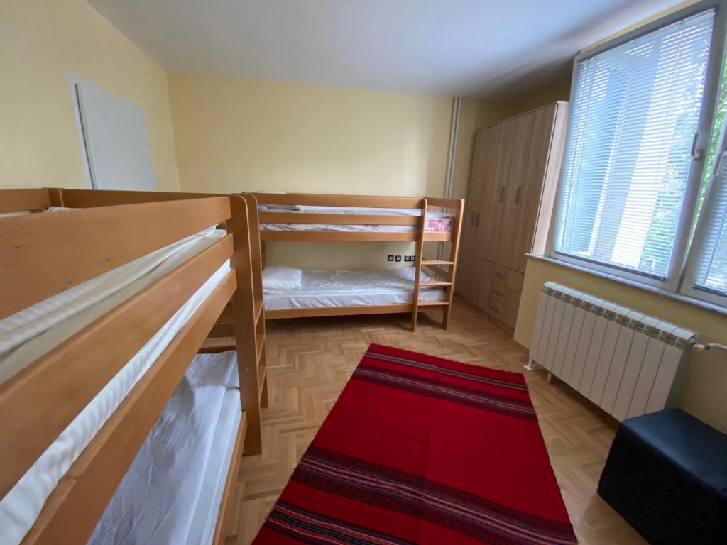 Postel nebo postele na pokoji v ubytování Hakuna Matata