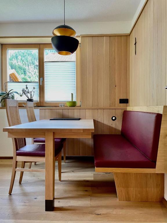 Posezení v ubytování Bio Apartment - Der Steinadler