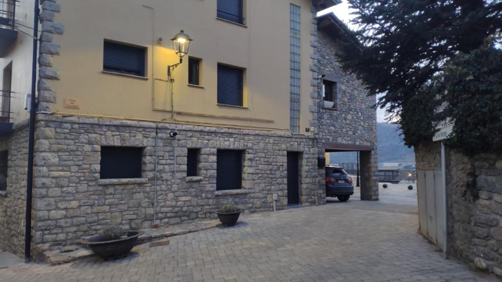 Budova, kde se apartmán nachází