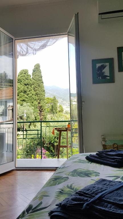 Balkón alebo terasa v ubytovaní La casetta delle rondini