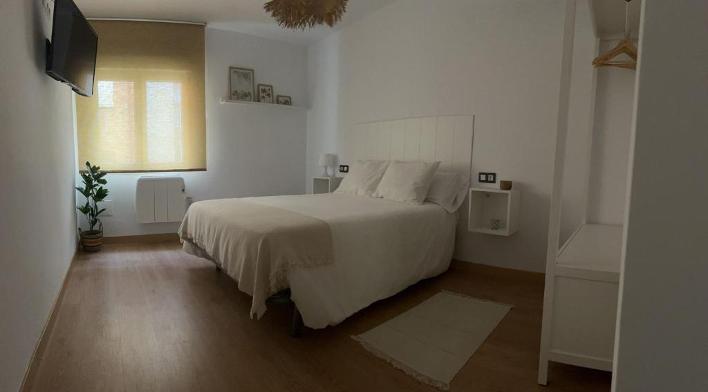Postel nebo postele na pokoji v ubytování Apartamento La calma Gijón