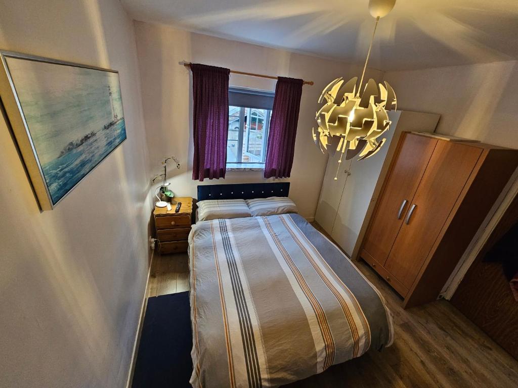 Postel nebo postele na pokoji v ubytování Private room in Dublin