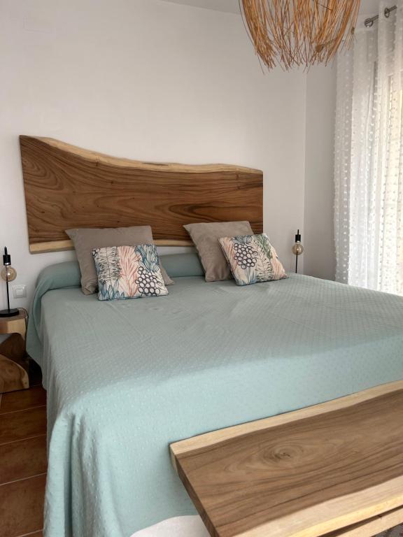 A bed or beds in a room at Sol y mar