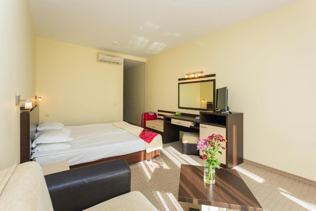 Postel nebo postele na pokoji v ubytování Viand Hotel - Premium All Inclusive