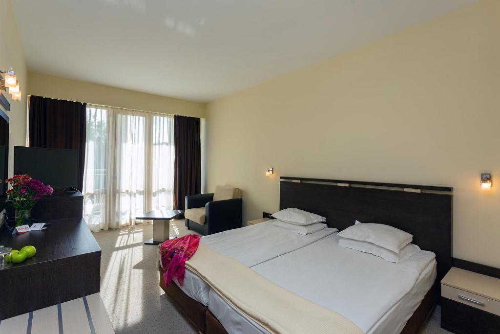 Postel nebo postele na pokoji v ubytování Viand Hotel - Premium All Inclusive