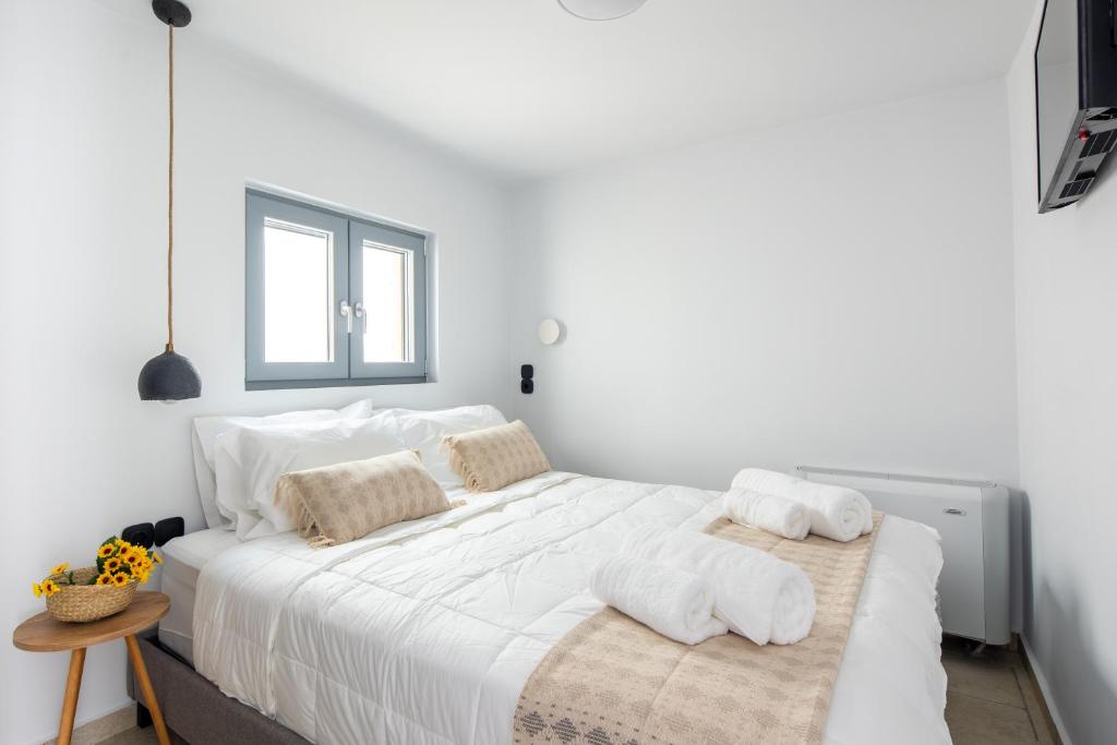 Postel nebo postele na pokoji v ubytování KEA 360 VILLAS- Apollos Alcove