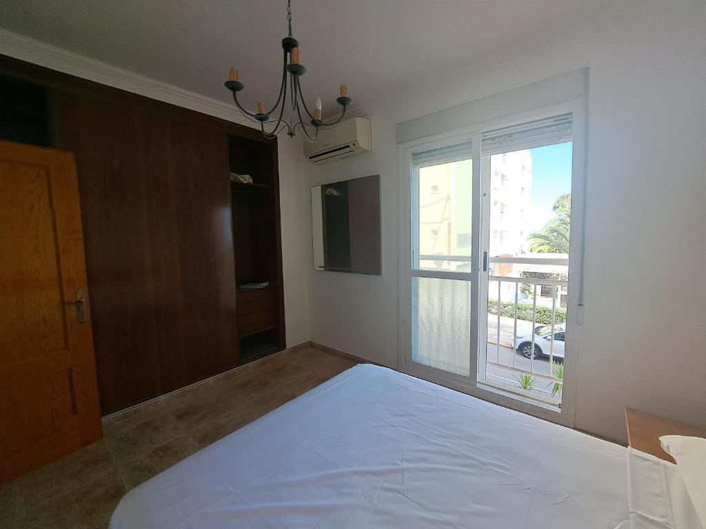 Postel nebo postele na pokoji v ubytování Apartamento Paseo del Malecón - Garrucha