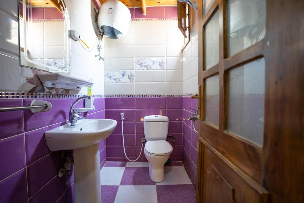 Koupelna v ubytování Rafiki Hostels - Dahab