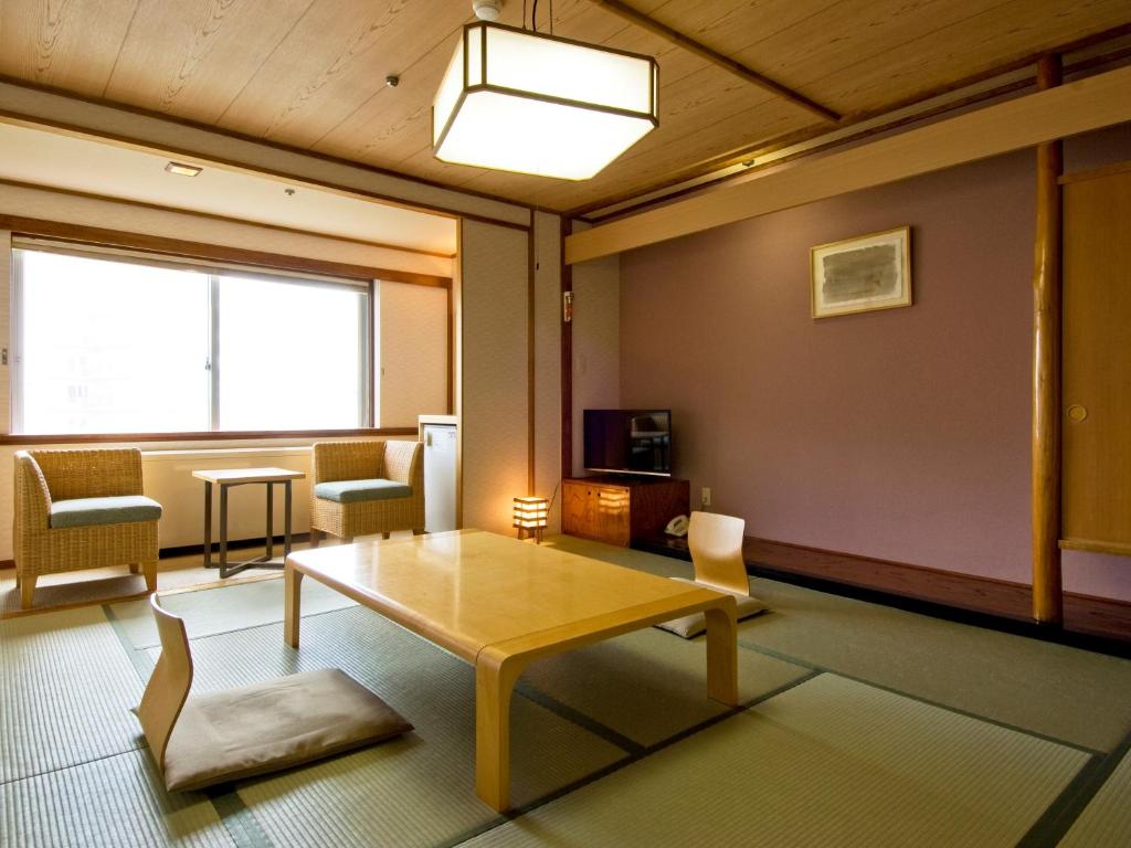 Posezení v ubytování Kusatsu-onsen Hotel Resort