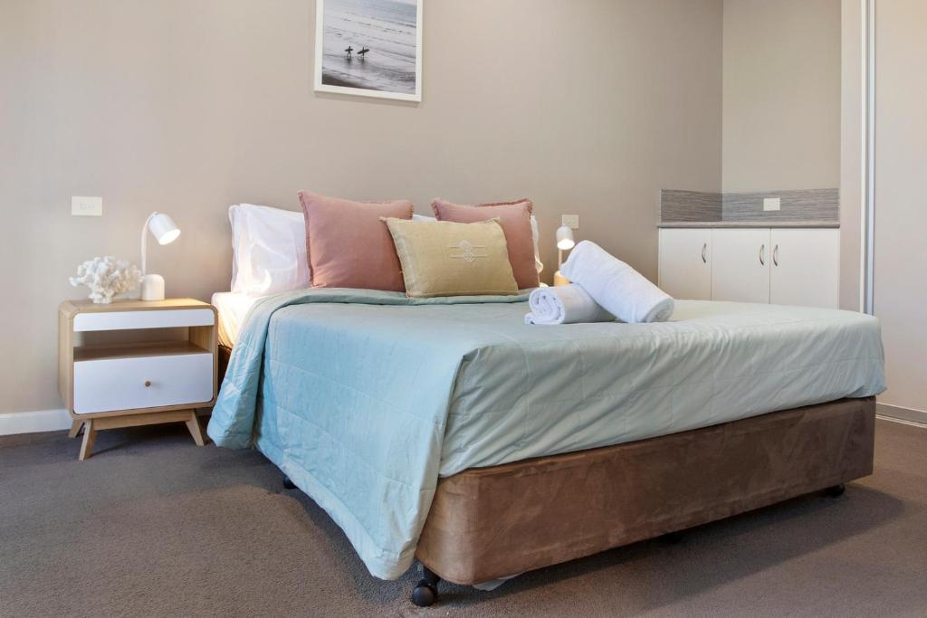 Postel nebo postele na pokoji v ubytování Sea Foam Villas