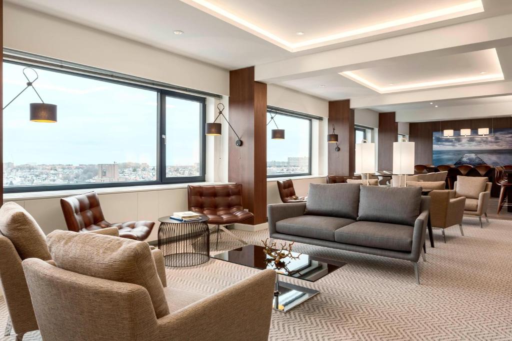Un lugar para sentarse en Marriott Hotel The Hague