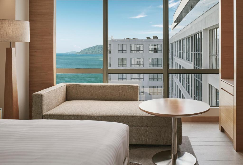 Posezení v ubytování Kota Kinabalu Marriott Hotel
