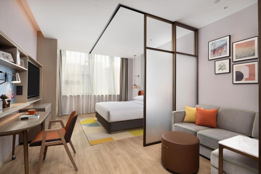 Home2 Suites by Hilton Beijing Shunyi - Cama King De Lujo Espiritual