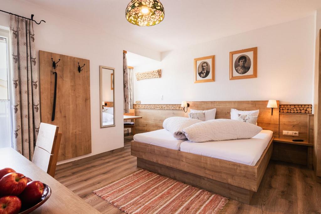 Postel nebo postele na pokoji v ubytování Apartments Morandell