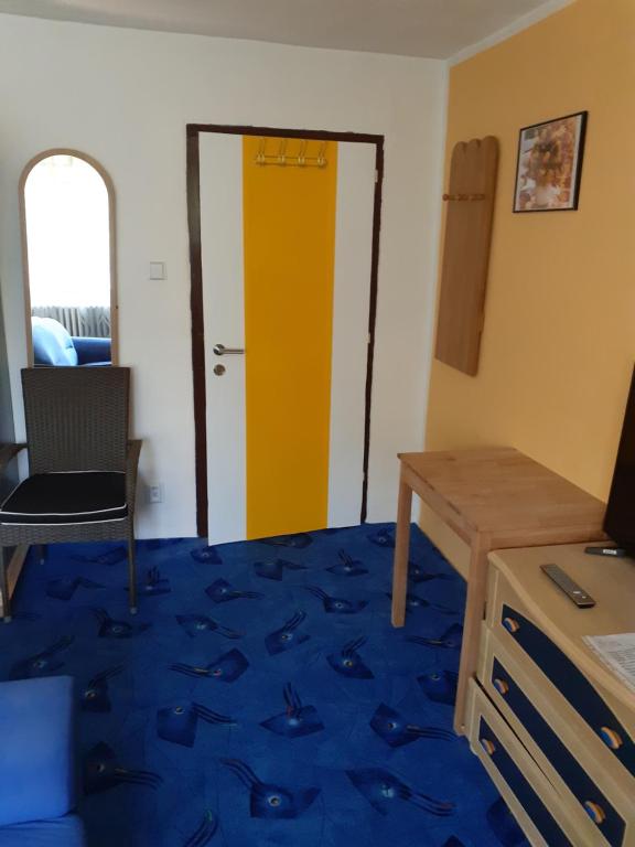 Posezení v ubytování RD Černčín Bučovice