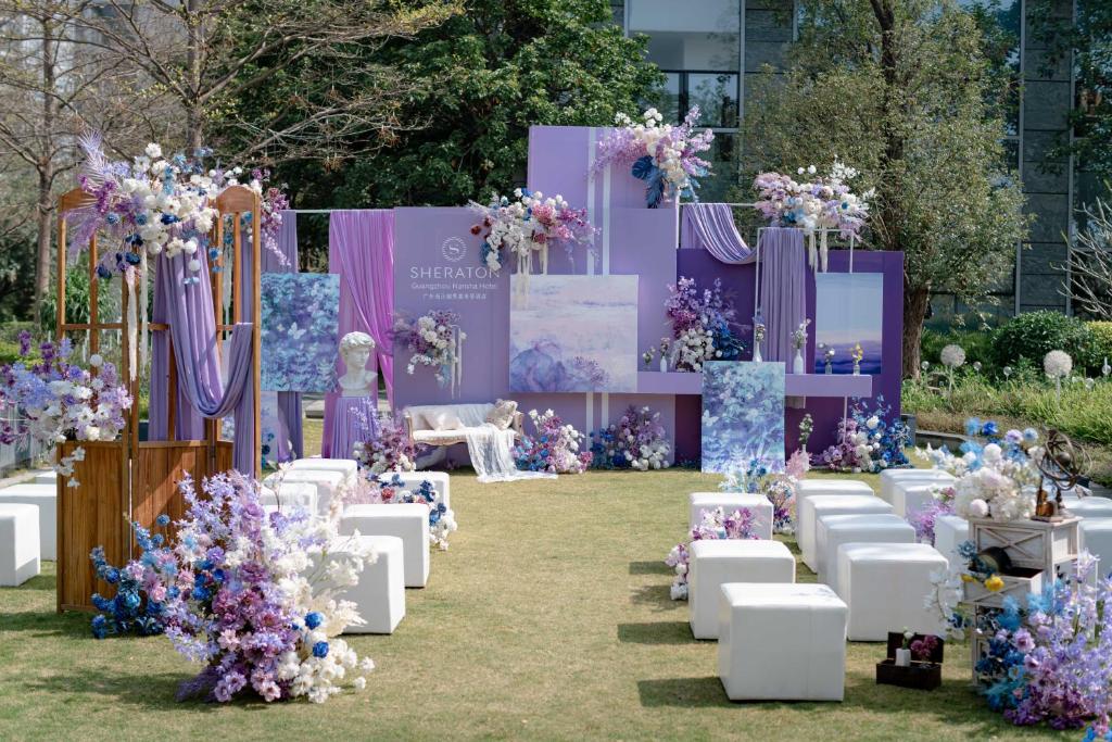 Zahrada ubytování Sheraton Guangzhou Nansha Hotel