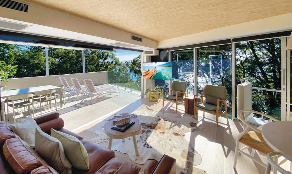 Μπαλκόνι ή βεράντα στο Little Cove Court - Apt 9