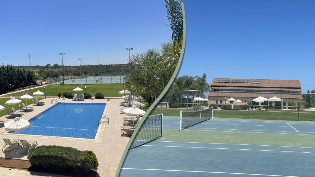 Vista de la piscina de Protaras Tennis and Country Club o alrededores