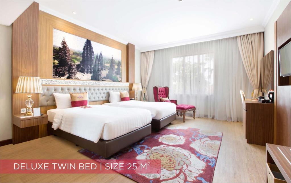 Ramada Suites By Wyndham Solo - Deluxe Twin Room - Niet -roken