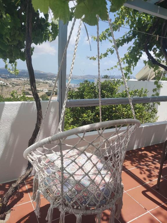 Balkón nebo terasa v ubytování Agnanti Hotel