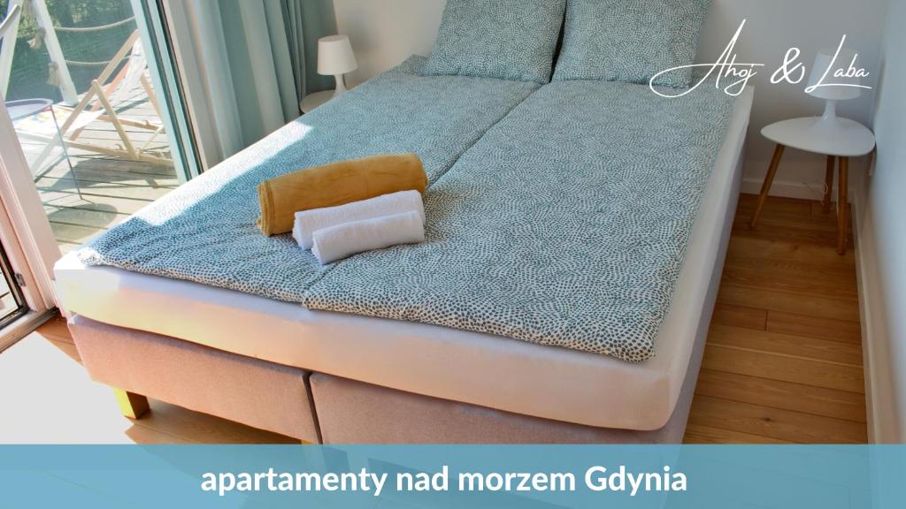 Posteľ alebo postele v izbe v ubytovaní LABA - BASEN, BLISKO PLAŻY, CISZA, TARAS, PARKING, BEZPŁATNE WiFi, WYJĄTKOWY!