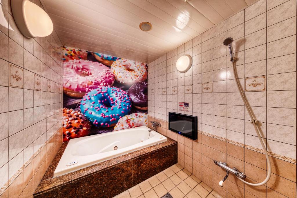 Koupelna v ubytování SWEETS HOTEL KYOTO -Adult Only