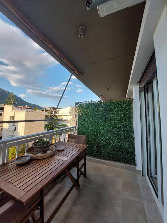 Balkon lub taras w obiekcie Zeppelin apartment