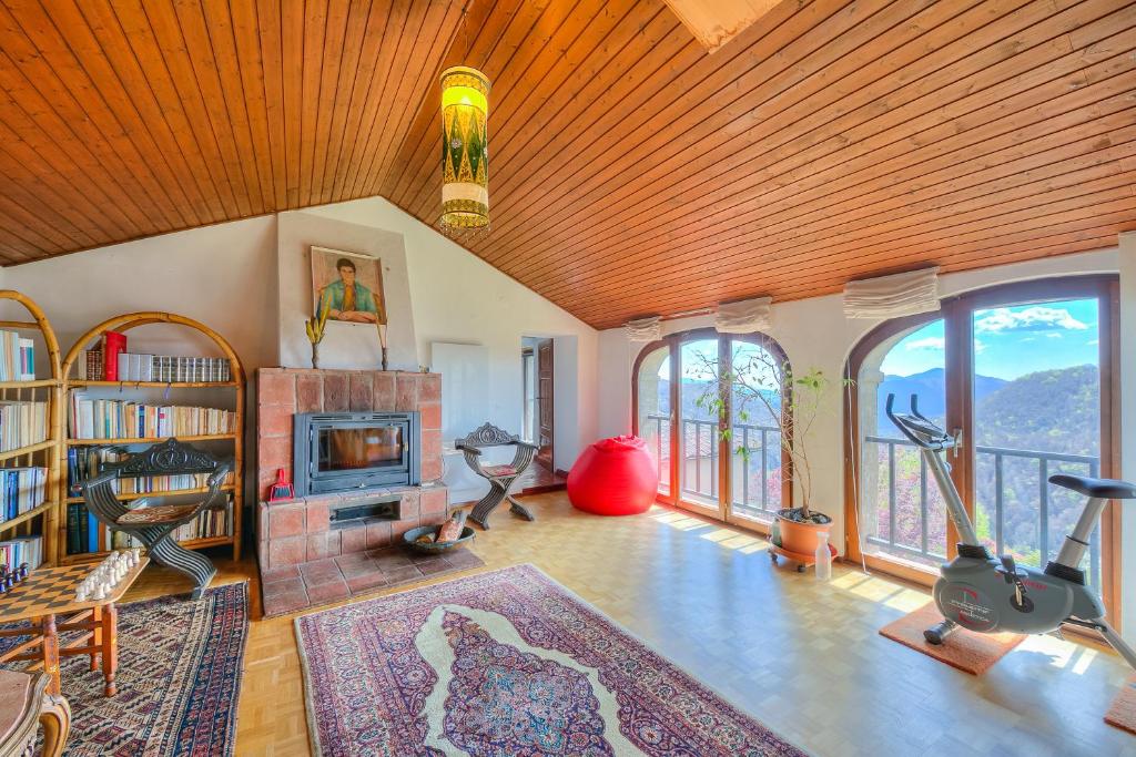 Χώρος καθιστικού στο Casa Dell'Antonio - Happy Rentals
