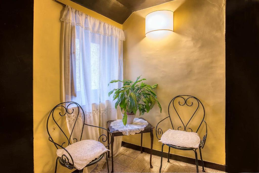 Posezení v ubytování Hotel Fontana