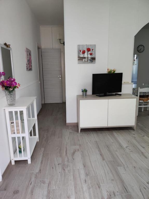 TV a/nebo společenská místnost v ubytování Casa Simo